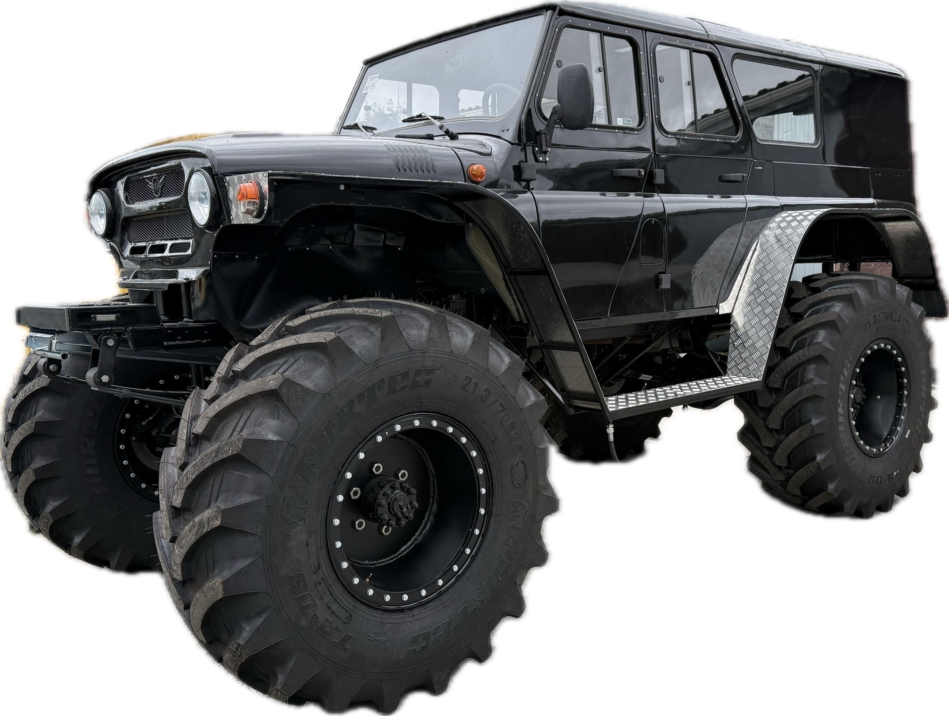 Снегоболотоходы с двумя ведущими осями